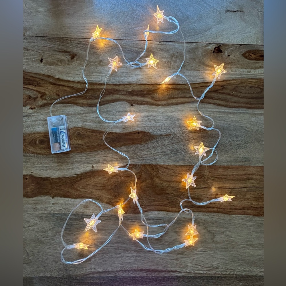 Star string lights 7’